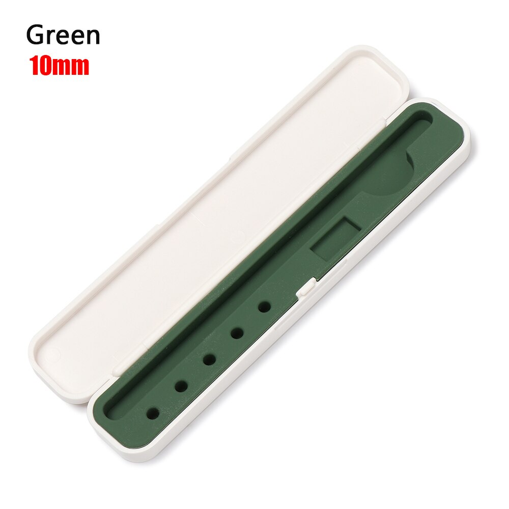 1 PC Clamshell Silicone Stylus Pen Cover Travel Storage Box Protective Hard Holder Portable Pencil Case For Apple Pencil 1/2: 10mm-2