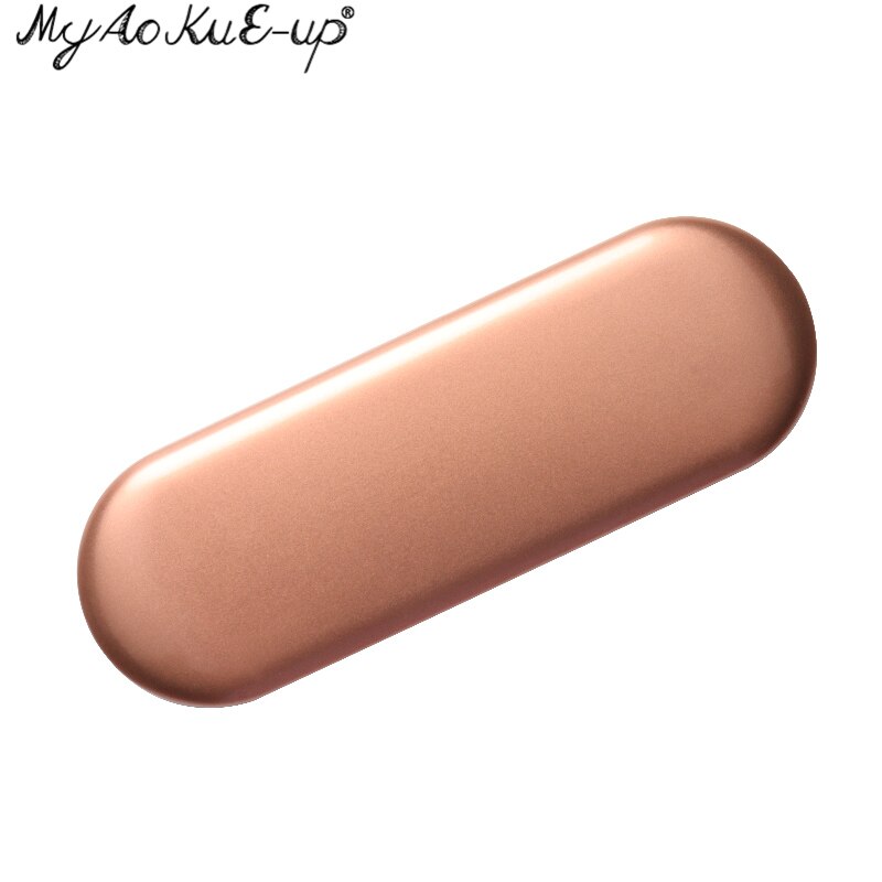 Caja de almacenamiento de pinzas para extensiones de pestañas, contenedor de almacenamiento sellado activado, estuche de pinzas para pestañas, herramientas de maquillaje: Rose gold