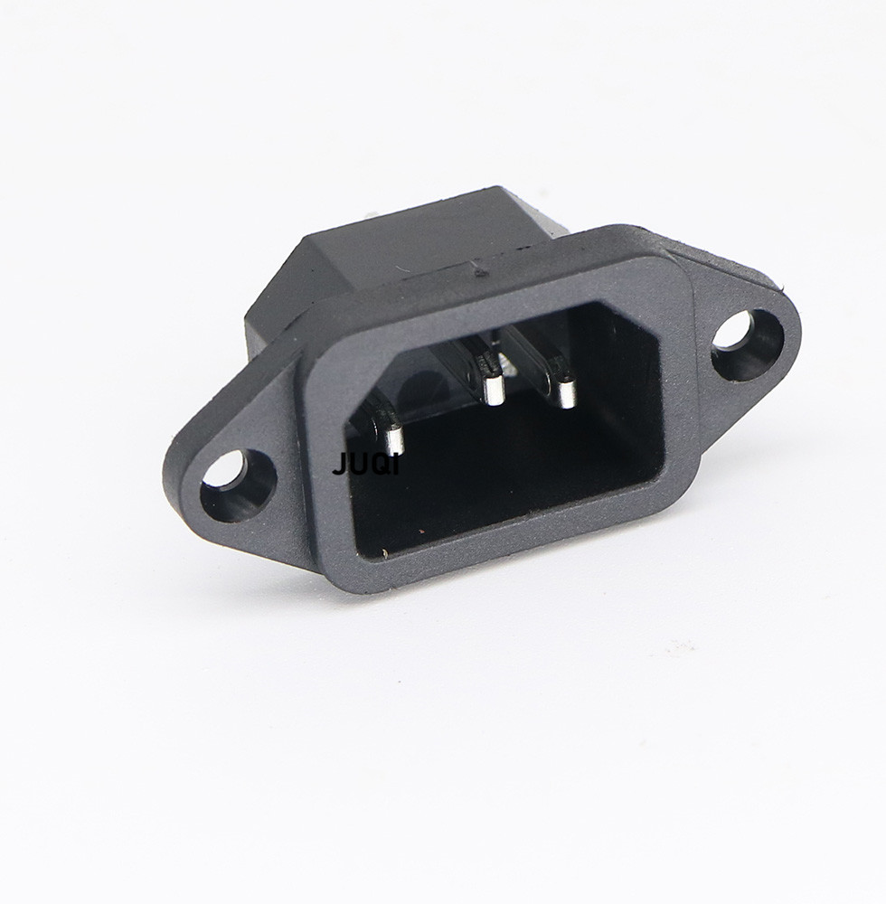 Docking Plug IEC320 10A 250V Black Male female docking Plug Con... – Vicedeal