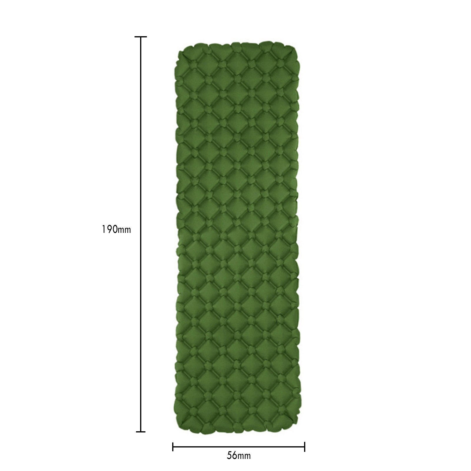 Camping Sleeping Pad, Inflatable Sleep Mat, for Backpacking, Travel, Hiking: Green