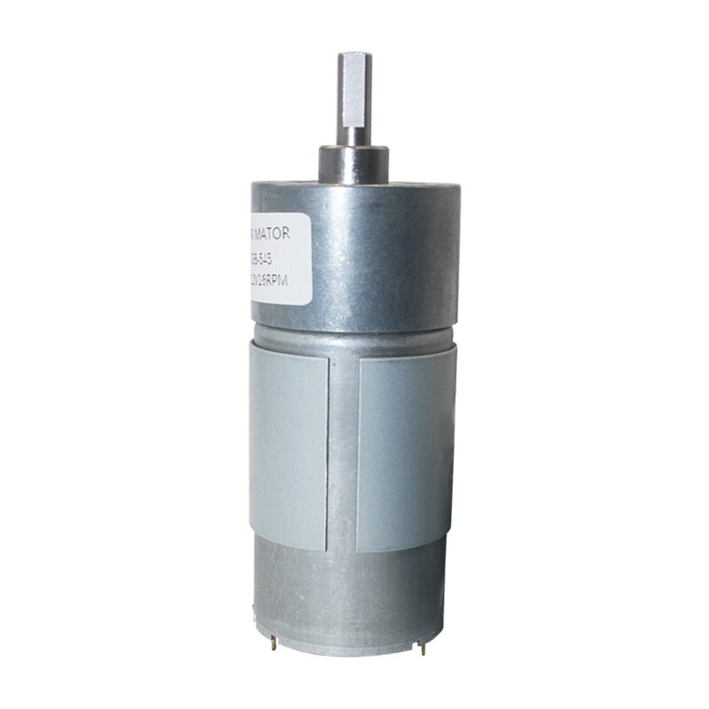 12V DC 8-1000RPM High Torque Low Rpm DC Motor All Metal Low Noise Gear Motor JGB37-545 Gear Motor Dc
