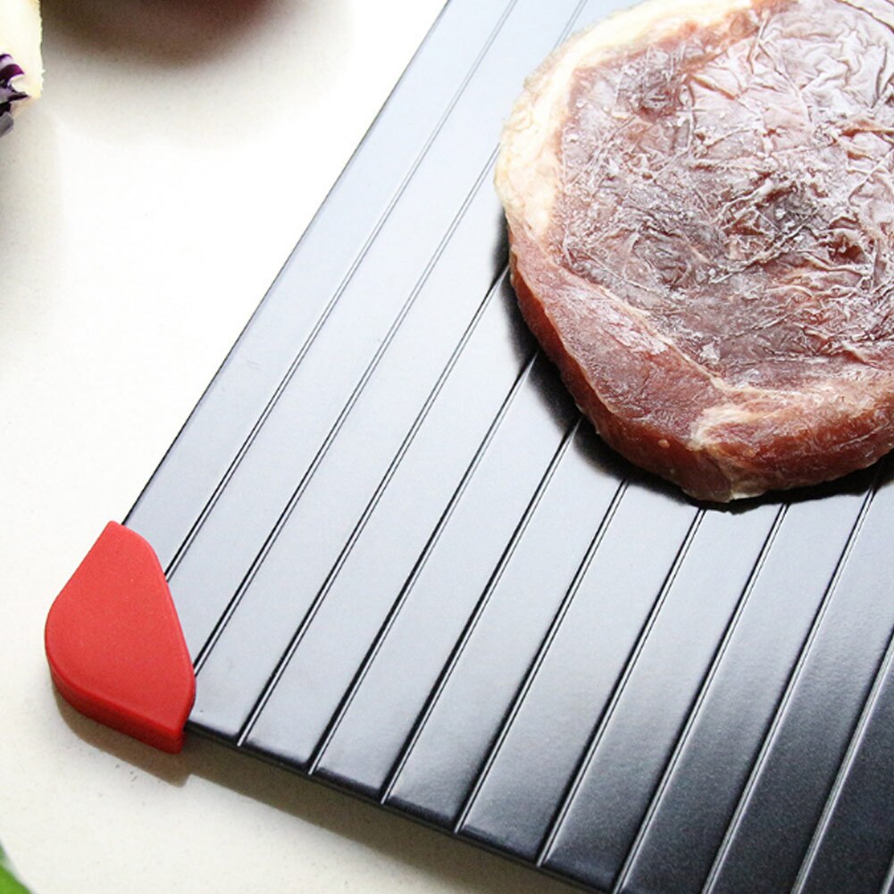 Fast Defrosting Tray Thawing Plate Portable Quickly for Food Defrost Meat Kitchen DNJ998