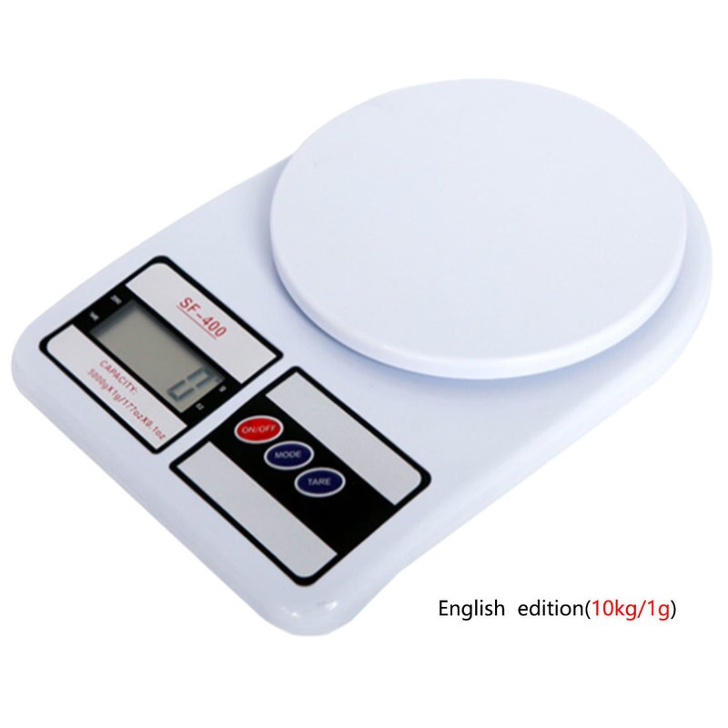 10kg 1g LCD Display Electronic Bench Weight Scale Digital Scale Precise Home Electronic Scale Kitchen Cooking Measure Tools: Default Title
