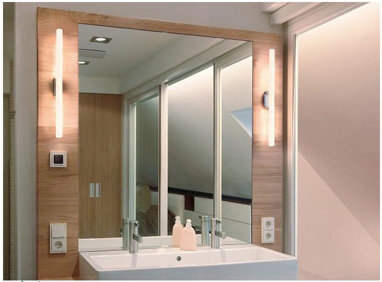 Luz de tubo integrada Led linestra S14D S14S 300mm 500mm 4w 7w 10w 15w luz de lavado de pared de espejo CE UL