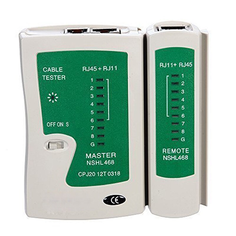 RJ45 RJ11 RJ12 CAT5 CAT 6 UTP Network Lan Cable Tester Test Tool QJY99
