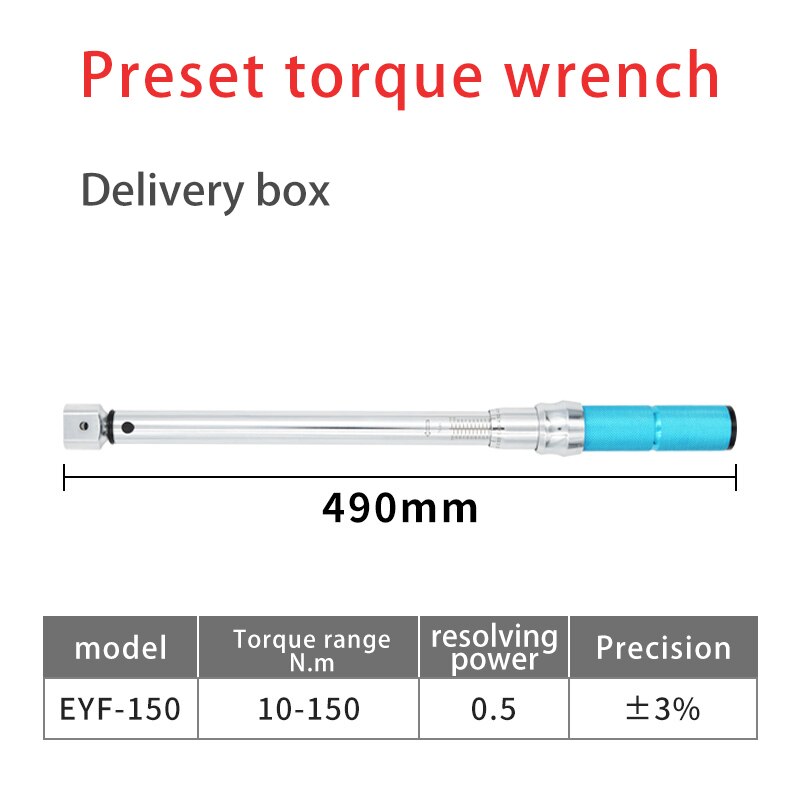 350N.m Open End Interchangeable Torque Wrench 6N.m 20N.m 25N.m 150N.m 30N.m 110N.m 60N.m Preset Open End Spanner Torque Wrench: 10-150N.m