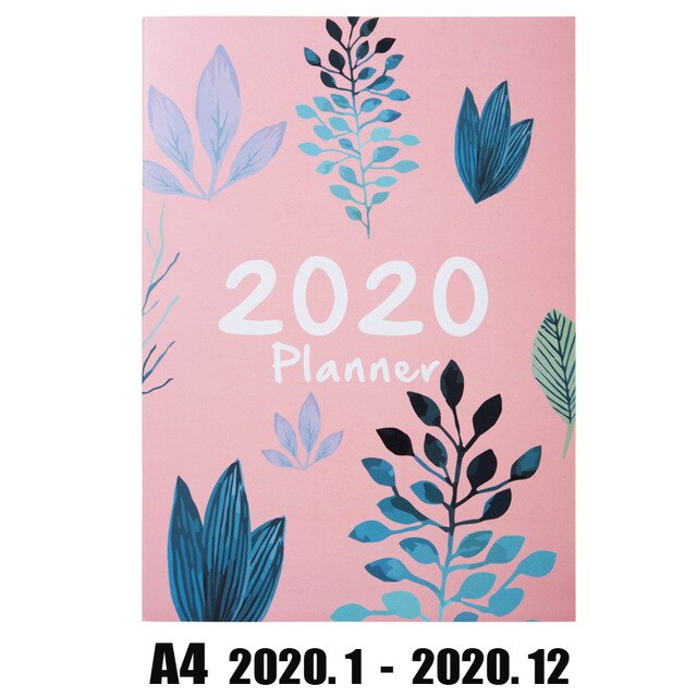 Notebook 365 Days Plan Book Students Manage Time Schedule Notebook 365 Planner School Supply Cuaderno: Red