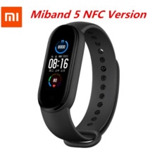 Xiaomi Mi Band 5 NFC Version Smart Bracelet AMOLED Screen Miband 5 Smartband Fitness Traker Bluetooth Heart Rate Smart Band