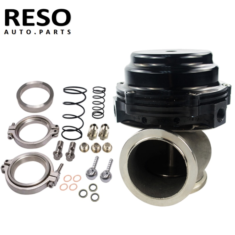 Acqua di Raffreddamento 44 millimetri Wastegate Esterna Turbo Con Flangia/Ferramenteria E Attrezzi MV-R V44 raffreddato ad Acqua Nero/Rosso