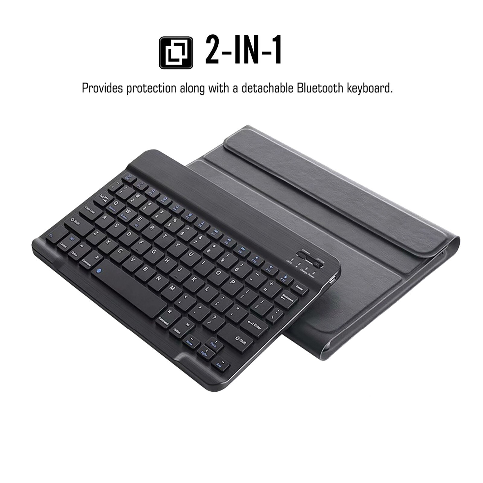 Funda para teclado inalámbrico retroiluminado, para Lenovo Tab M10 FHD Plus 10,3 tb-x606f TB-X606X, Funda tipo libro con soporte para tableta