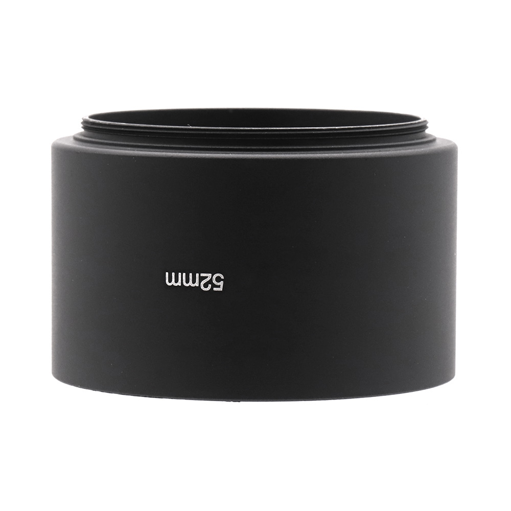 49/52/55/58/62/67/72/77/82/95mm Metalen Telefoto Camera Zonnekap Zonnekap Universele