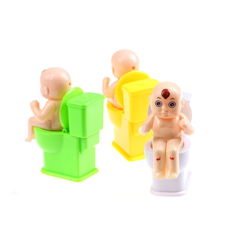 mini scherzo schizzi spray acqua Toilette parodia gadget giocattoli (estool scherzo bavaglio giocattolo regalo divertente giocattolo ingannevoli
