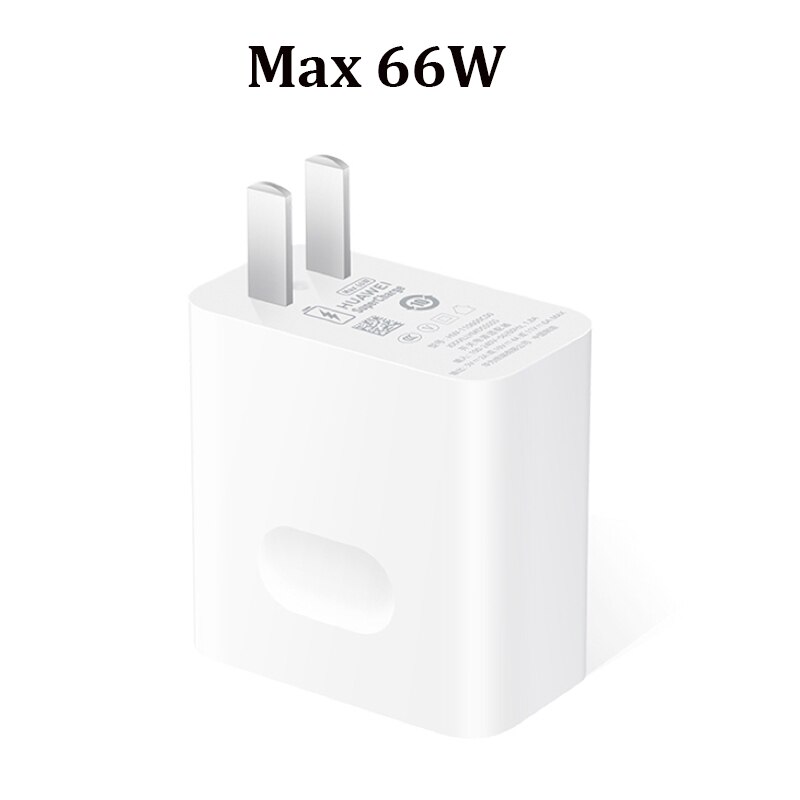 Huawei P50Pro Nova 9 Oplader 66W 40W Snelle Lading Reizen Adapter Super Charge Voor Mate 40 30 Pro p40 30 Honor 6A Usb Type C Kabel: Only US charger