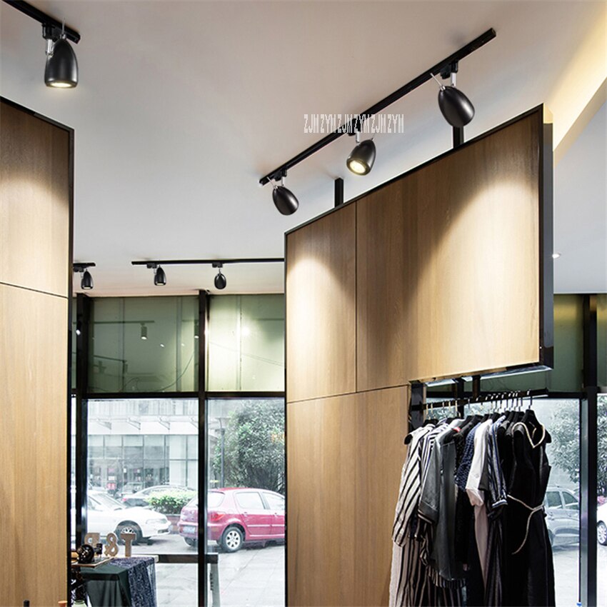 SM1828 mur magasin de vêtements Led piste lumière lampe réception commerciale fleur boutique arrière-plan suivi spot 220 V/85-260 V