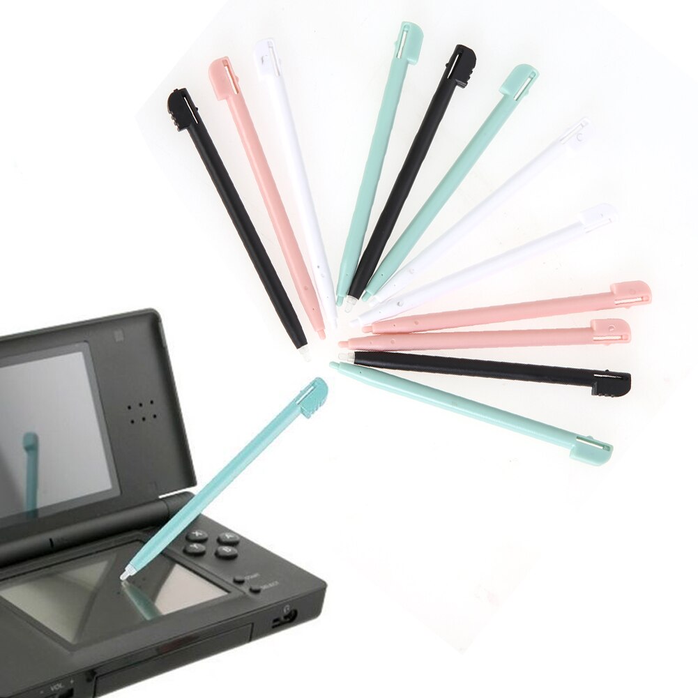 4 pièces/12 pièces couleur tactile stylet manette Assistant outils 4 couleurs contrôleur de jeu stylo pour Nintendo NDS DS Lite DSL NDSL