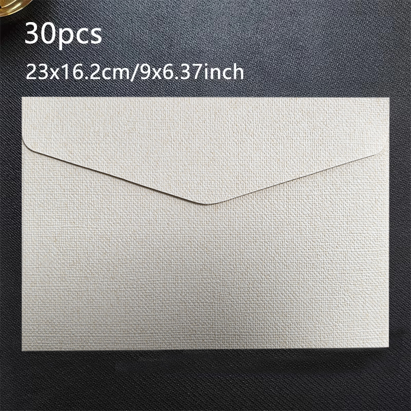 30 sztuk/partia koperty na zaproszenia ślubne biznes wysokiej jakości 250g 17.5x12.5cm tekstura papierowe artykuły papiernicze torba robić przechowywania: Burgundowy