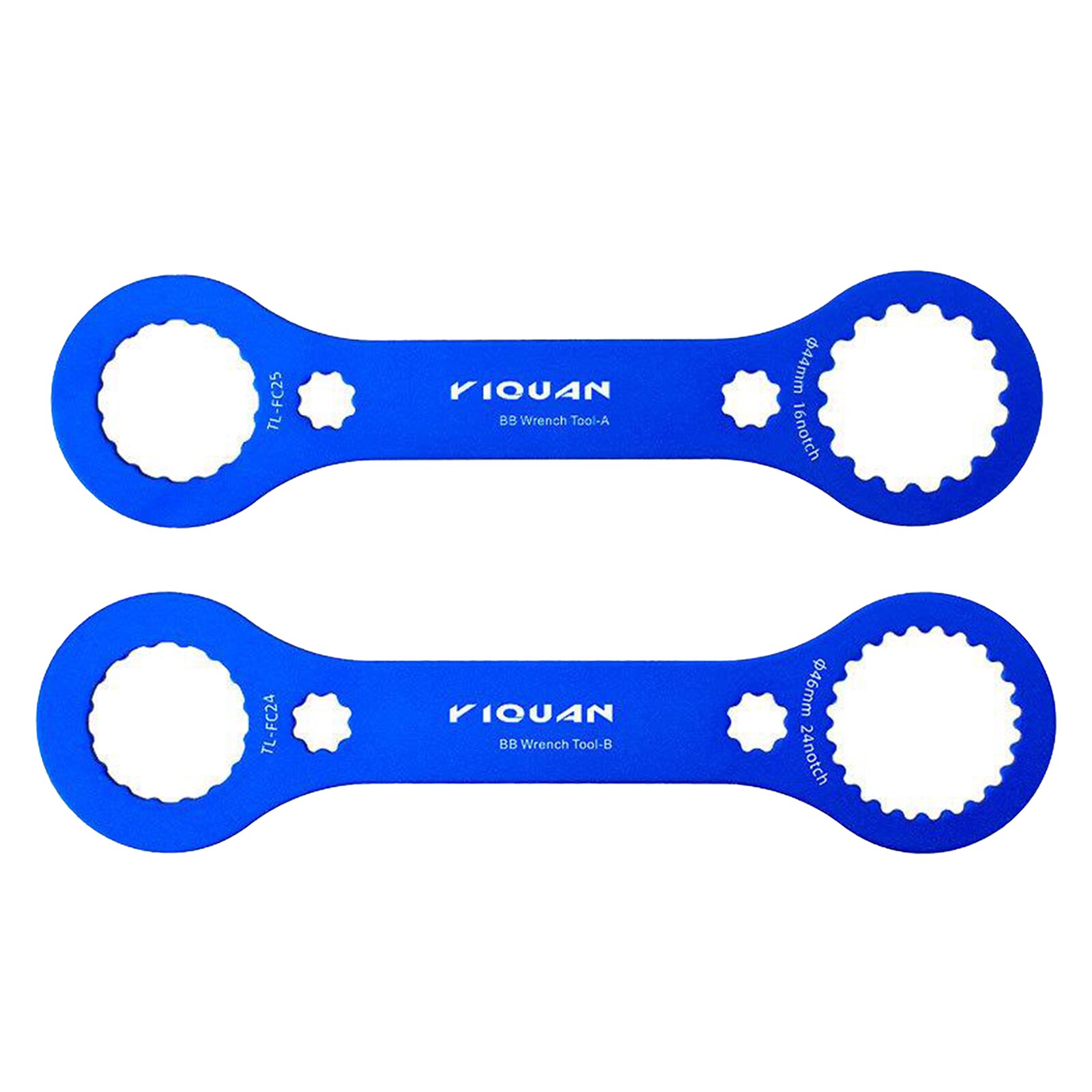 Double Sided Bottom Bracket Wrench Mountain Road Bike Cycling BB Remove Spanner Install Tool Installer Repair Tools: Type A and B