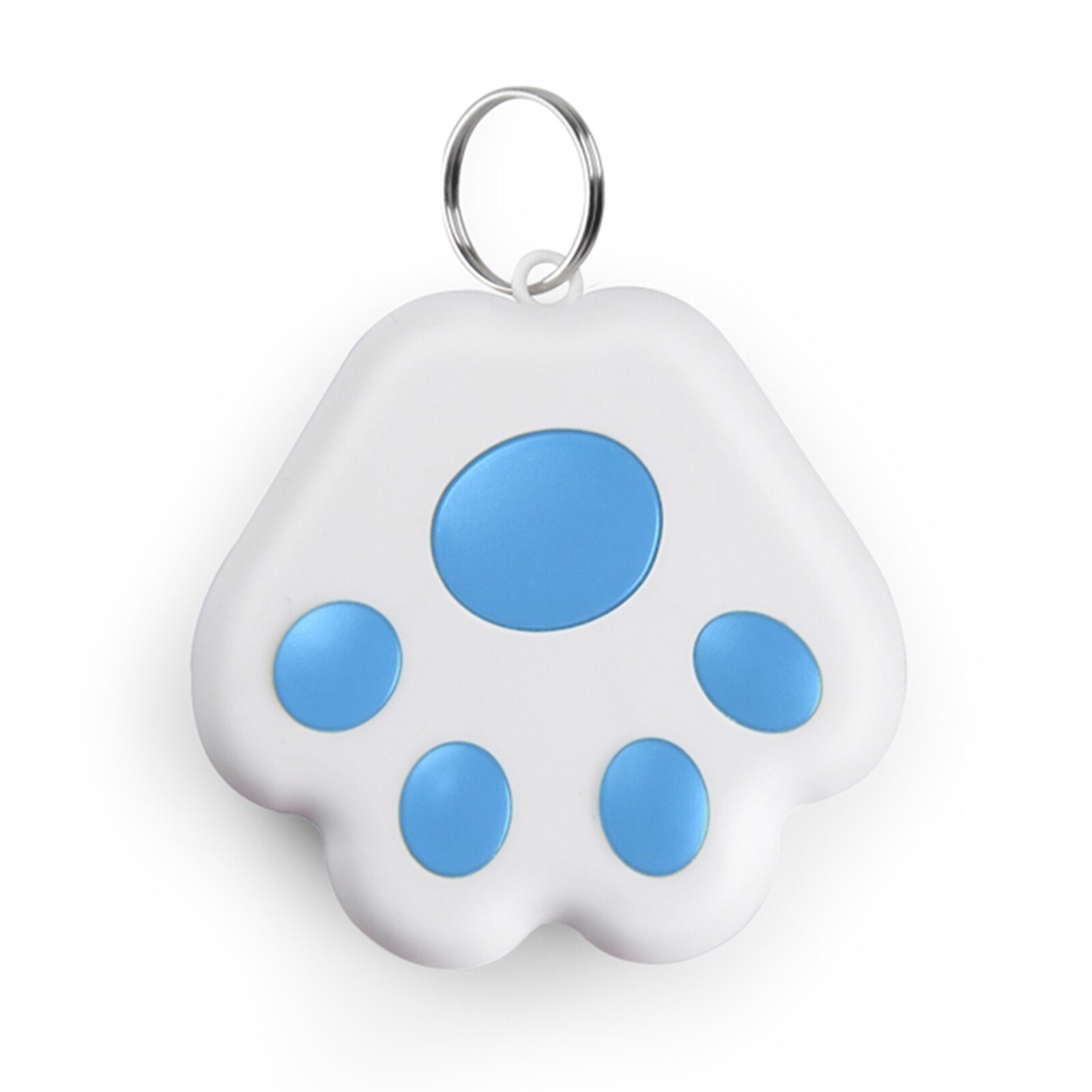 Bluetooth Anti-lost Device Tracking Selfie Finder Dog's paw tracking self timer finder Bluetooth 4.0 locator: Blue