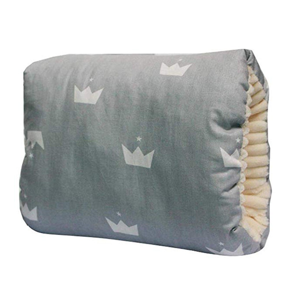 Nursing Pillow Breastfeeding Baby Arm Pillow Infants Arm Cushion For Breastfeeding Bottle Feeding Arm Pillow Cushion: Gray