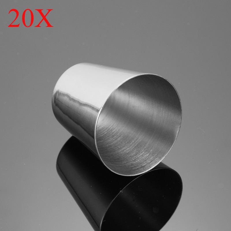 20pcs Stainless steel shot glass 28 ML