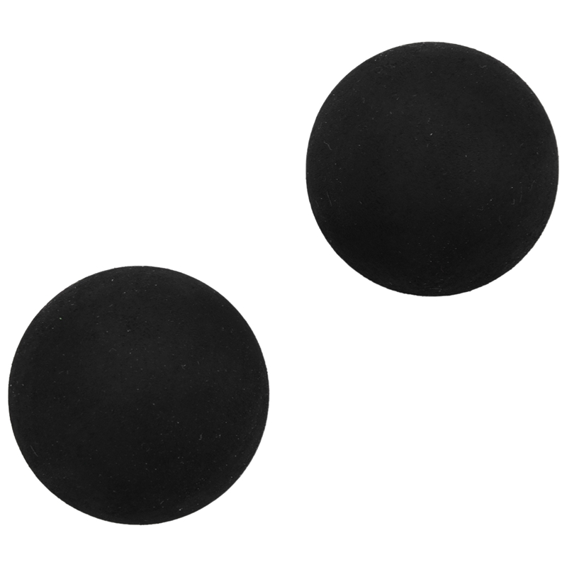 Squash Bal Twee-Gele Stippen Lage Snelheid Sport Rubber Ballen Professionele Speler Concurrentie Squash(2 Stuks)