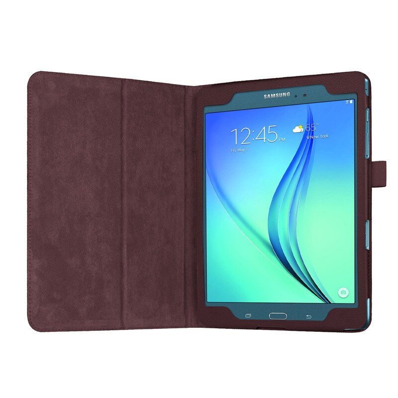 Voor P550 SM-T550 SM-T555 SM-P550 Tablet Case Beugel Flip Stand Leather Cover Voor Samsung Galaxy Tab EEN 9.7 inch T550 t555