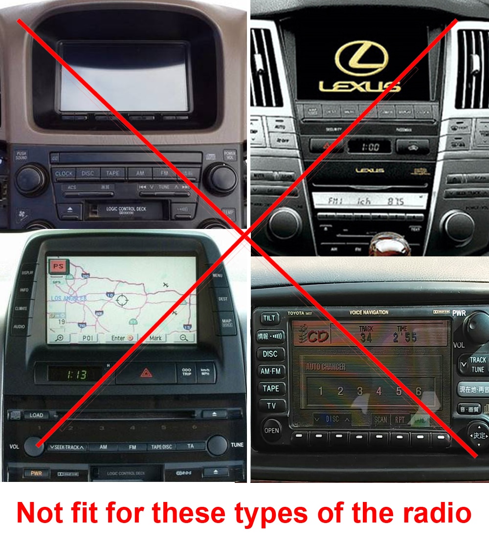 Moonet-Cambiador de CD para auto, adaptador usb MP3 y auxiliar de audio interfaz 3.5 mm, de coche Toyota 6, 6pin, Avensis, Rav4, Auris, Corolla, Yaris, QX005