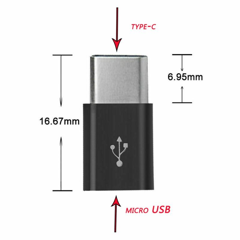 Cabo de dados usb tipo c otg 1 peça, conversor adaptador para smartphones android cabo de dados otg tipo c para huawei xiaomi: 03 1pc