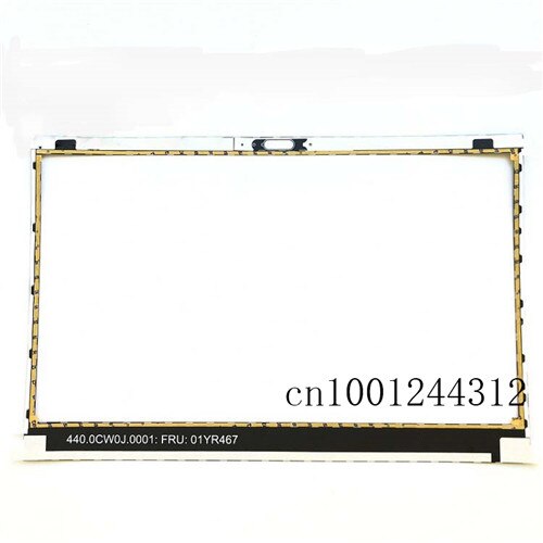 Orig For Lenovo ThinkPad T580 LCD Front Bezel Frame Cover Trim Bezel Sheet Sticker No IR FRU 01YR467 440.0CW0J.0021