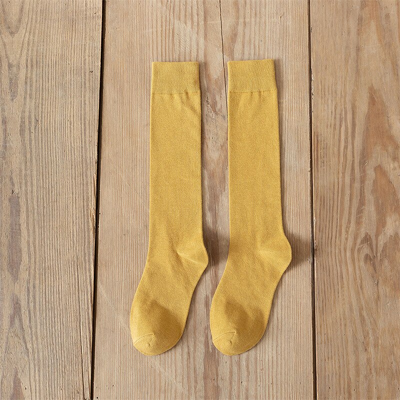HYRAX Women Tube Socks Stockings Women Socks Pressure Stovepipe Socks Trendy Knee Socks Knee Socks: Brown