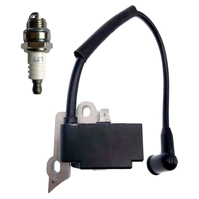 530039198 Bobines Met Bougie Voor Husqvarna Poulan Craftsman Kettingzagen Motor Module, Vervangt Spoel 53005227: Default Title