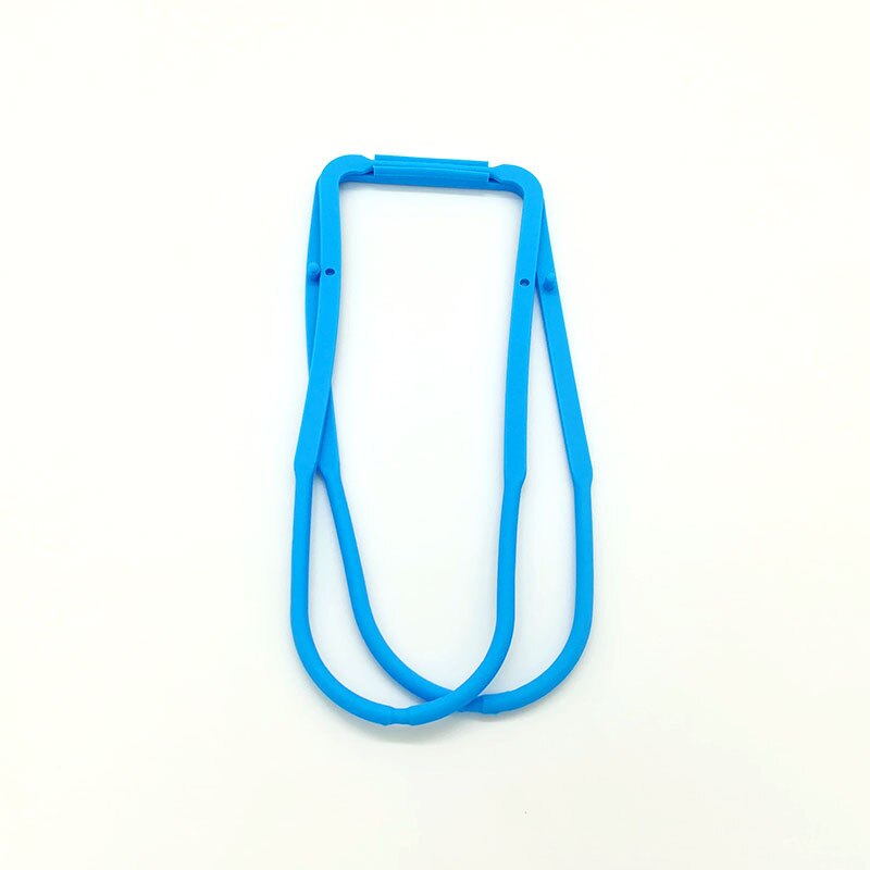 Baby Food Container Infant Fruit Breast Milk Storage Box Freezer Tray Crisper: Handle-Blue