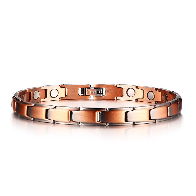 SIZZZ Trend 7MM * 22CM verrotten kupfer magnetische Armbinde & armreifen für männer