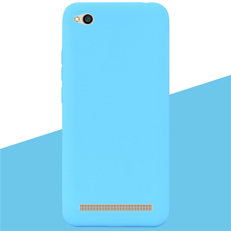Case For Xiaomi Redmi 5A Case TPU Cover Silicone Soft Back Protective Phone Case on For Redmi 5A Redmi5A a5 5 A Fundas Coque: 5 Sky Blue