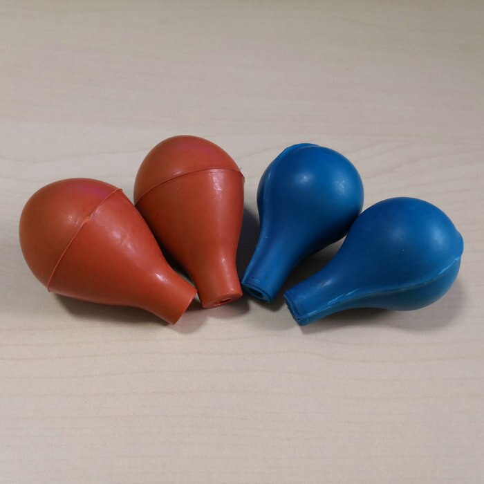 5 uds 10 Uds 30 Uds pipeta de goma de laboratorio Bola de succión gotero de cola cabeza de lavado orejas bola adecuada para 5 ml-25 ml pipeta de vidrio
