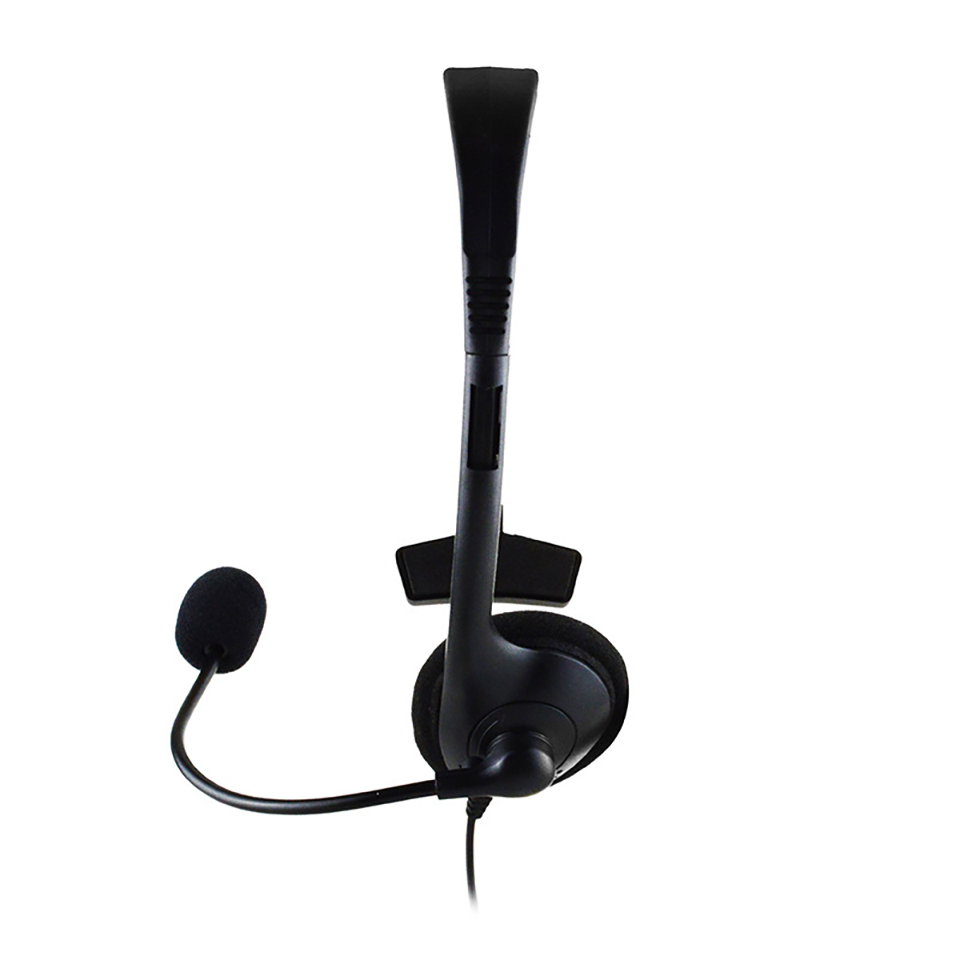 Operator Headphones Head-mounted With Noise Canceling Microphone One-ear Telephone Clear Call Headphones Single-Sided Headset