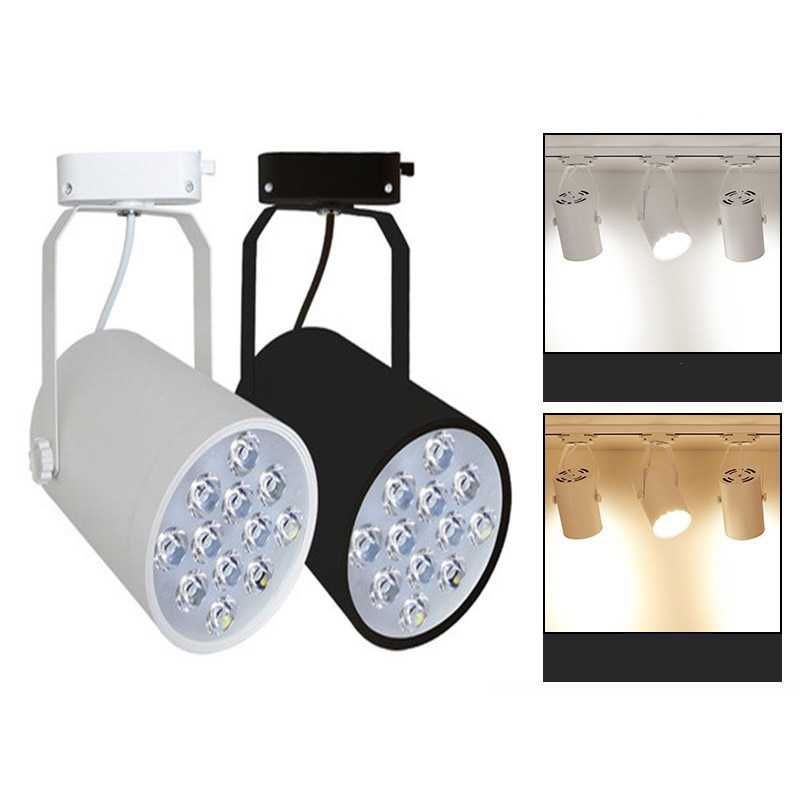 LED Track Lichten 3 W/5 W/7 W/12 W/18 W High Power Rail licht Winkel Kledingwinkel Rails Spots Binnenverlichting