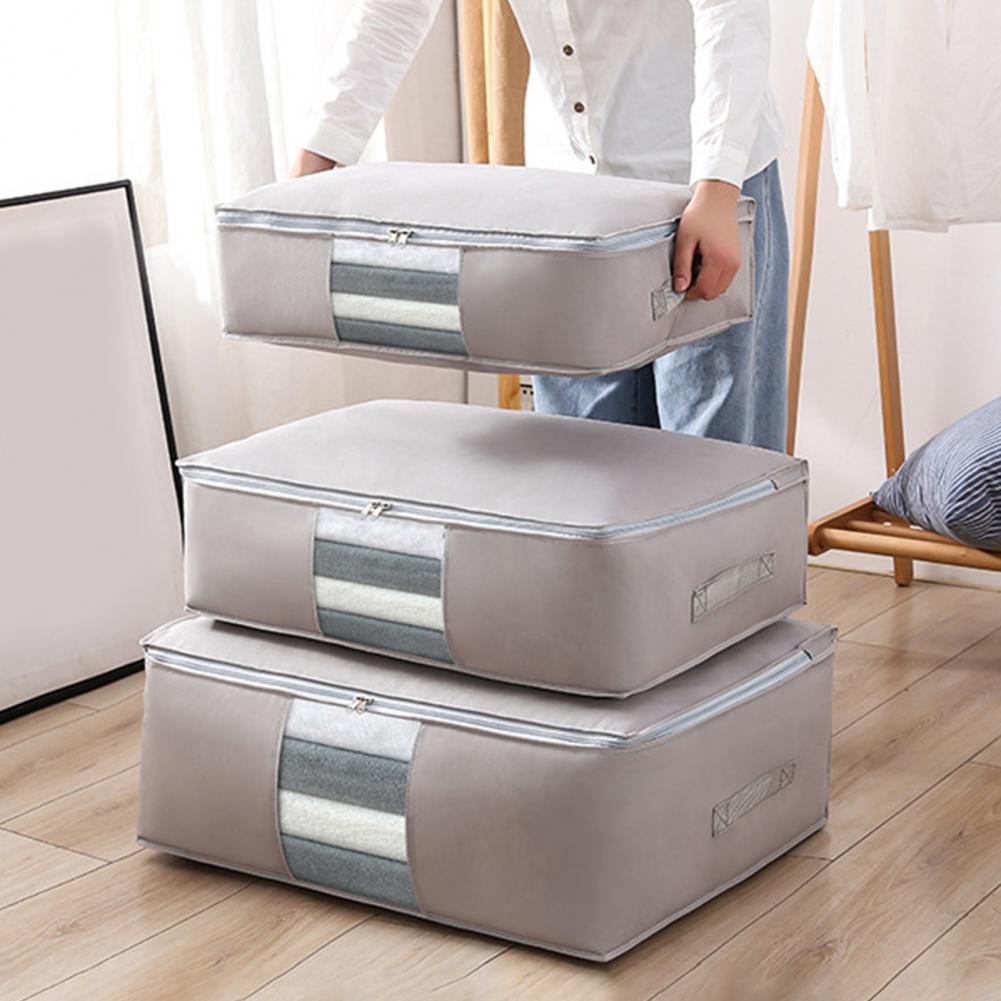 Quilt Storage Bag Foldable Clothes Organizer Waterproof Closet Organizer Pillow Blanket Quilt Storage Box organizador armario