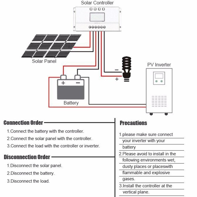 Fuld mppt t40 40a solar laderegulator 12v 24v auto lcd display controller med belastning dobbelt timer kontrol for gade lys syste