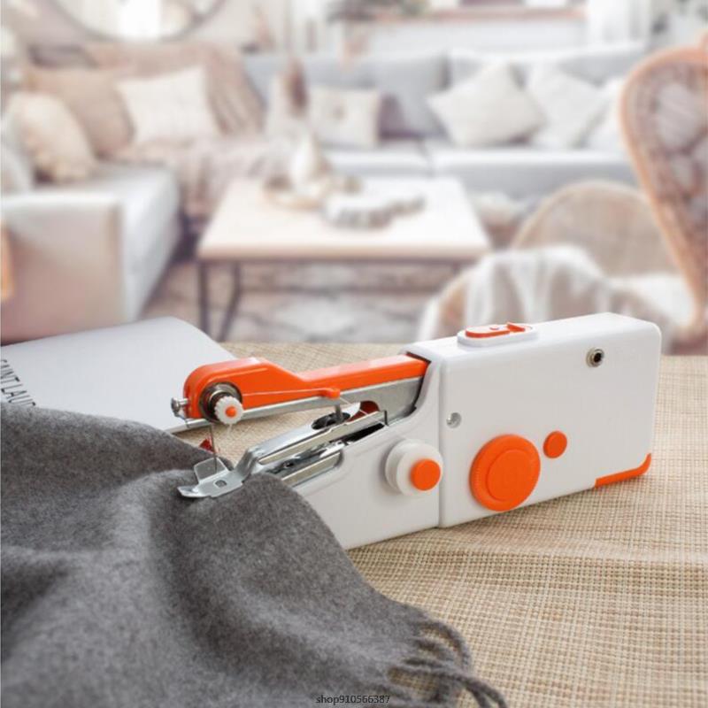 Mini Machine à coudre électrique à piles, petite Machine à coudre portative, Gadget domestique utile pour débutants et adultes, directe