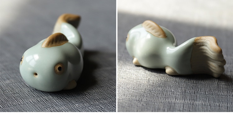 1 stuk Chinese Keramische Borstel Penhouder Kalligrafieborstel Rack Pen Houder Keramische Thee Huisdier