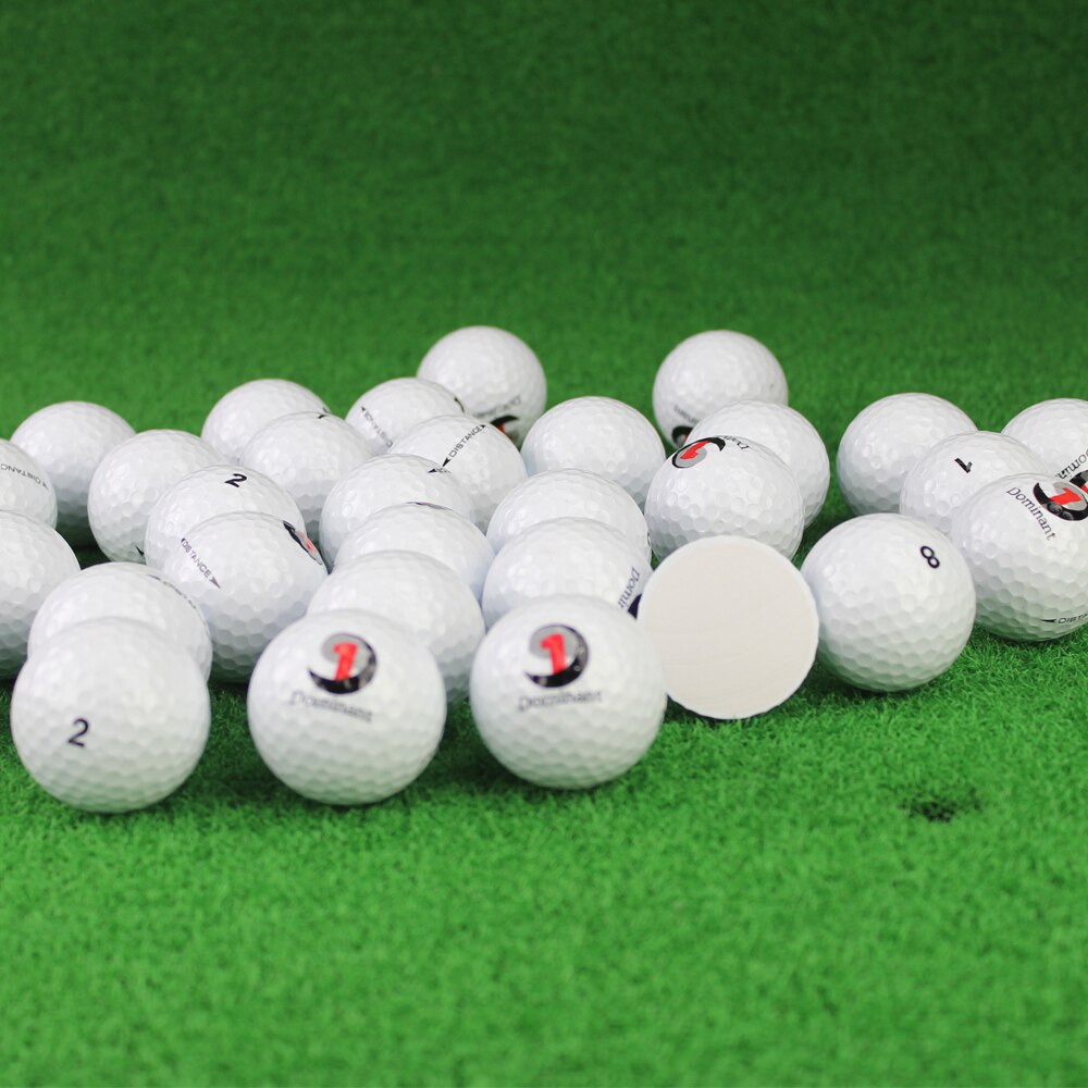 10Pcs/Lot Rubber Golf Ball Two Piece Ball High Grade Outdoor Sport Golf Game Training Match Competition