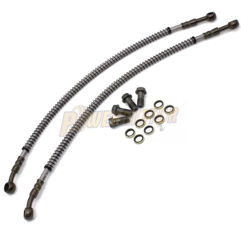 Motorcykel oljekylare oljekylare kit aluminiumlegering för lifan 110 125cc pit smutscykel crf olja monkey bike atv quad motorcykel: Endast oljeslang