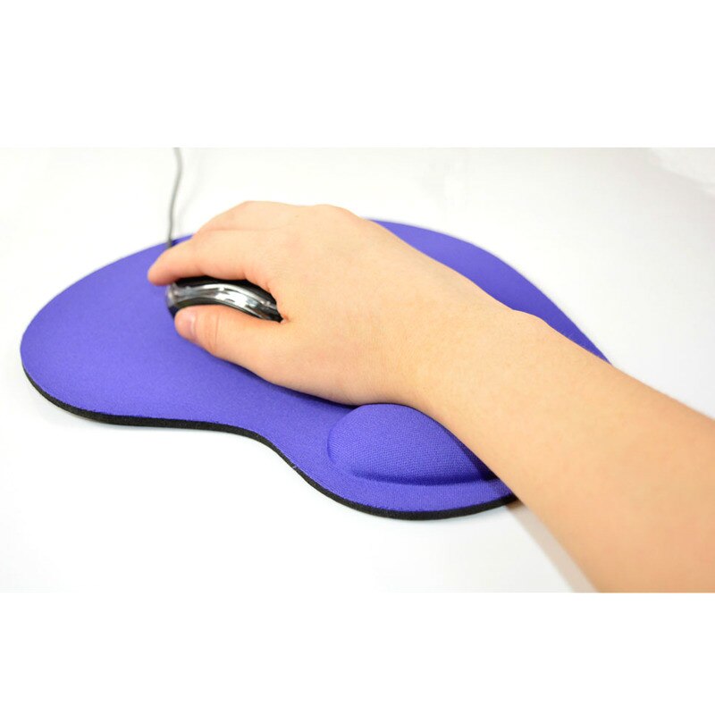 Small Feet Shape Mouse Pad Support Wrist Comfort Mat Soild Computer Games Mousepad EVA Soft Mouse Pad arm rest