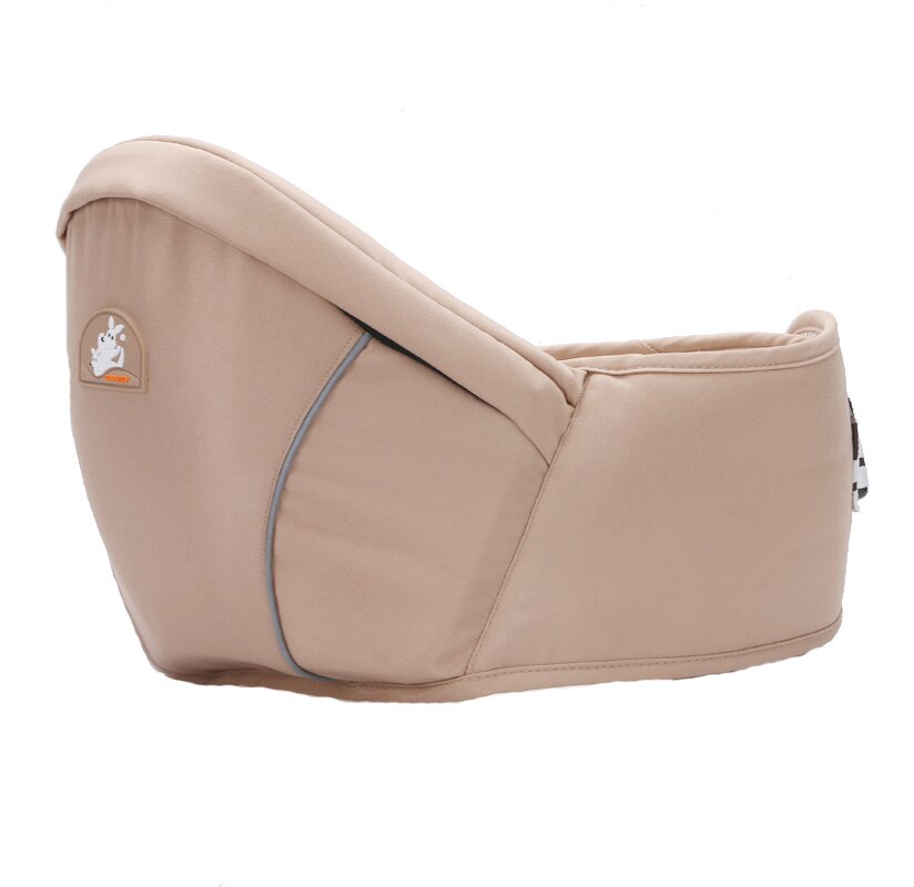 Transport barn baby balder bærbar skammel ergonomisk front baby hoftesæde direkte transportg justerbar sikkerhed: Khaki