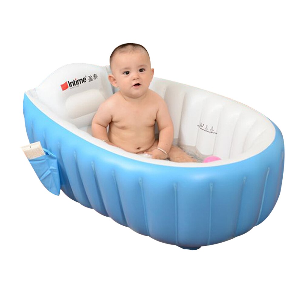 Thuisgebruik Baby Opblaasbare Zwemmen Water Zwembad PVC Vierkante Zwemmen Zetels Stand Piscina Bebe Zwembad Blauw Roze piscina