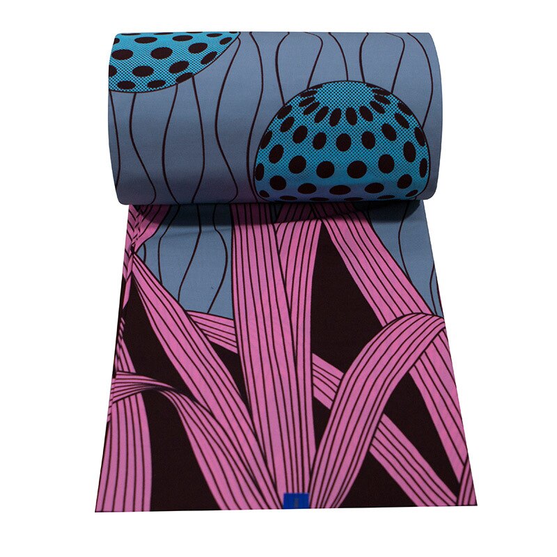 Afrikaanse Stof Van Wax Ankara Stof Voor Jurken 100% Katoen Stof Tissu Wax Africain 6 Yards