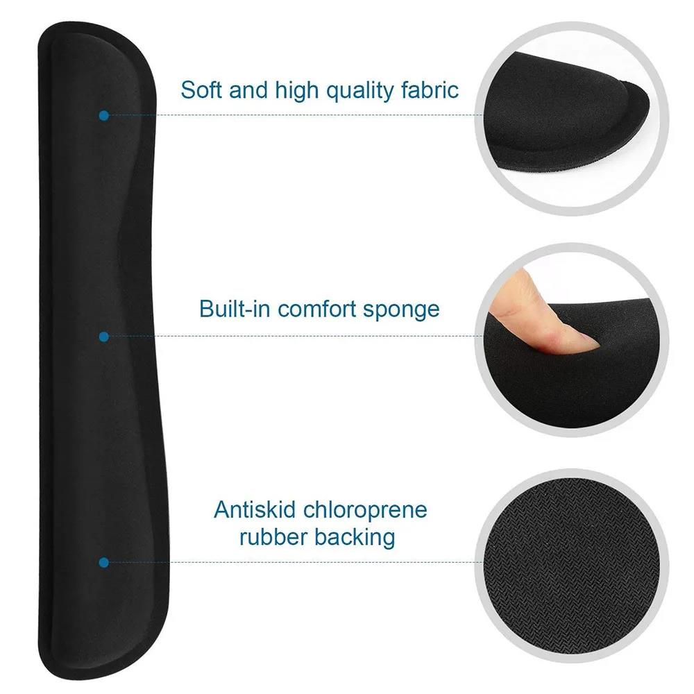 Muismat Ergonomisch toetsenbord Muis Polssteun Kantoor Typen Bescherming Relax Pols Traagschuim Muismat Computer Laptop Bureaumat