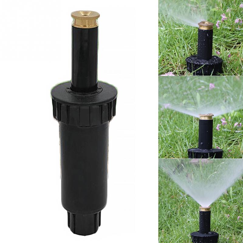 90/180/360 Degrees Adjustable Pop Up Spray Sprinklers Automatic Retractable Watering Lawn Garden Irrigation Nozzle
