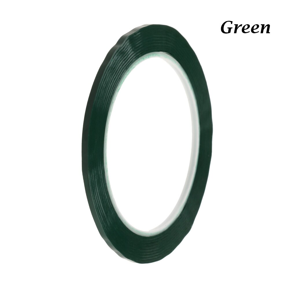 66m Multicolor Width 3mm 5S Waterproof Desktop Positioning Tapes No Trace Whiteboard Warning Line Drawing Marking Grid Tape: Green